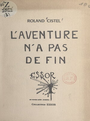 cover image of L'aventure n'a pas de fin